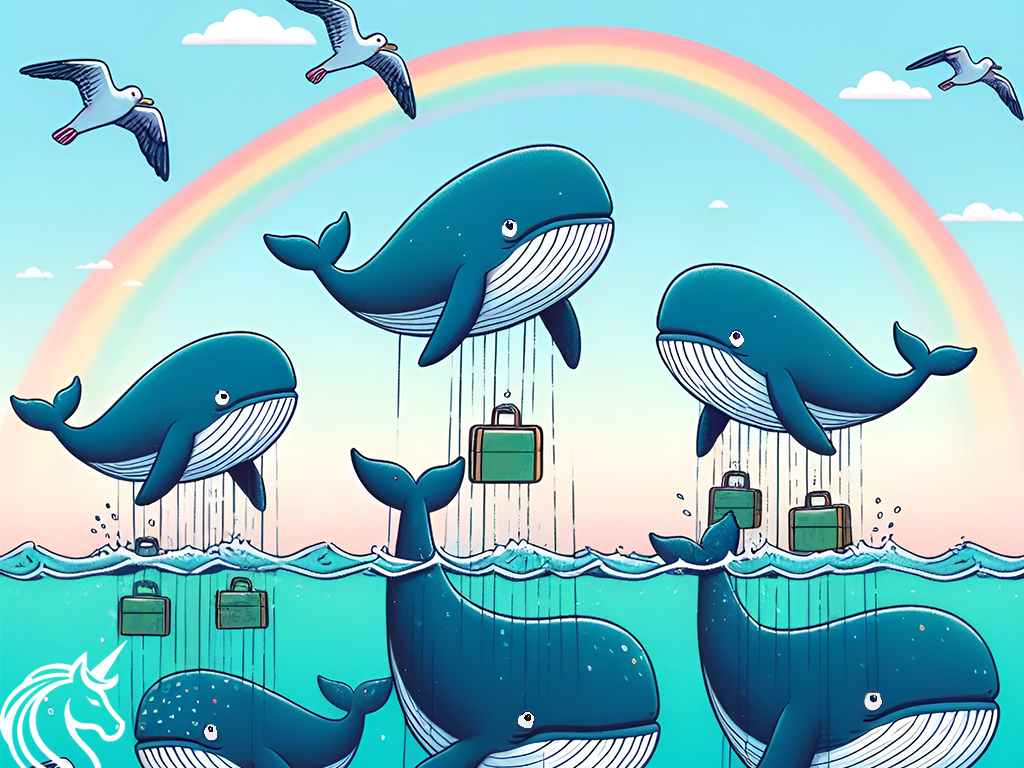 WHALES TRANSFERRED $1.5 BILLION WORTH OF BITCOINS IN 24 HOURS